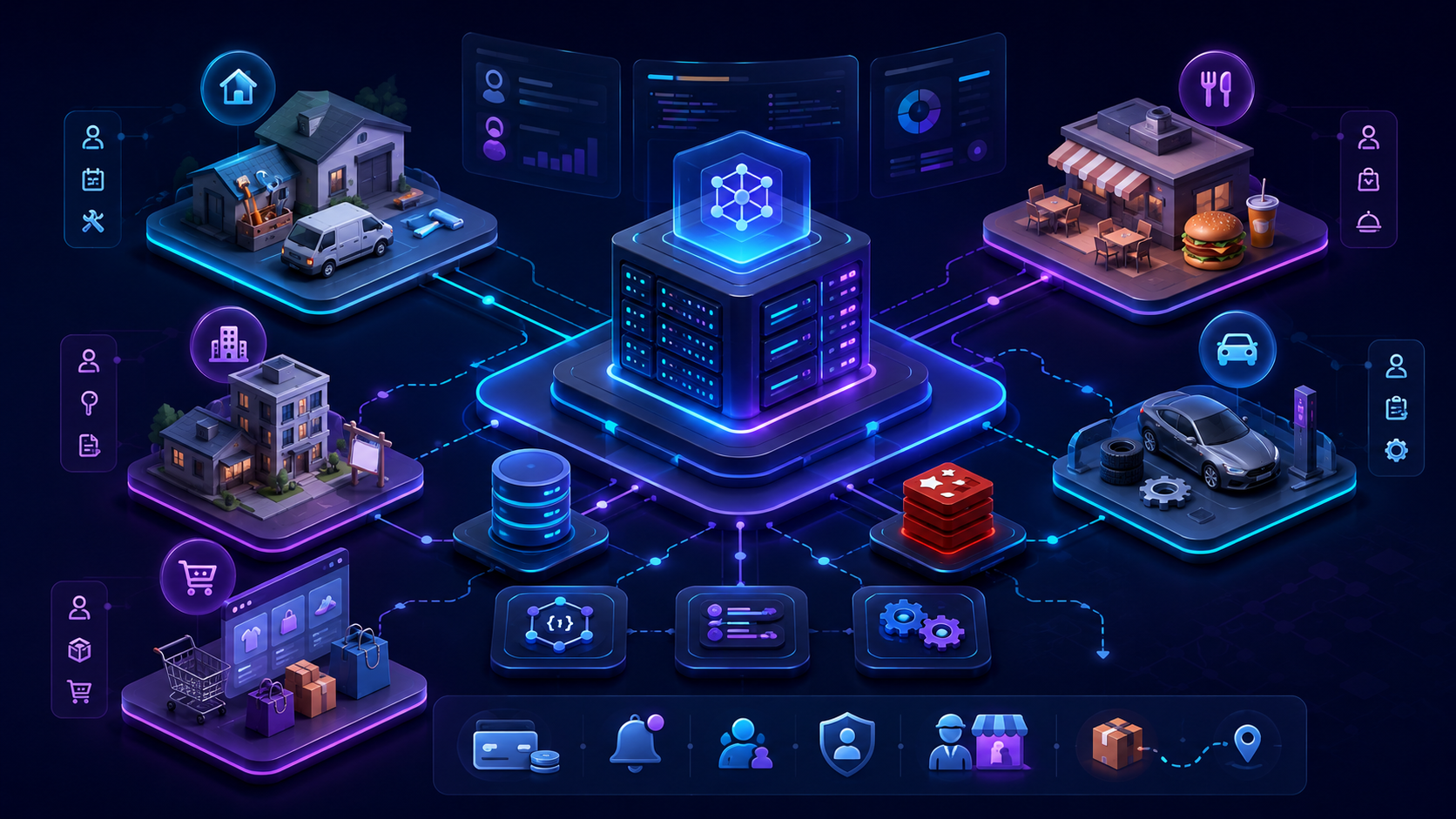 RSTM — Multi-Vertical Marketplace — interface